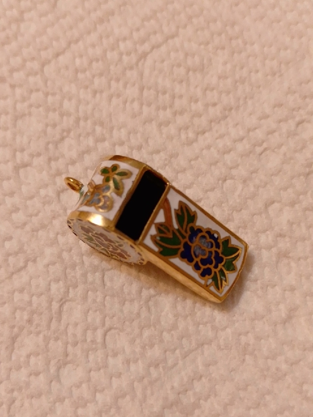 *3/$20* New Vintage Cloisonne Whistle